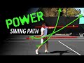 The BEST Swing Path for Forehand Power