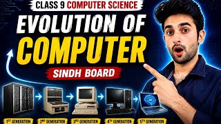 Evolution of Computers | Class 9 Computer Science Chapter 1 | Sindh Board