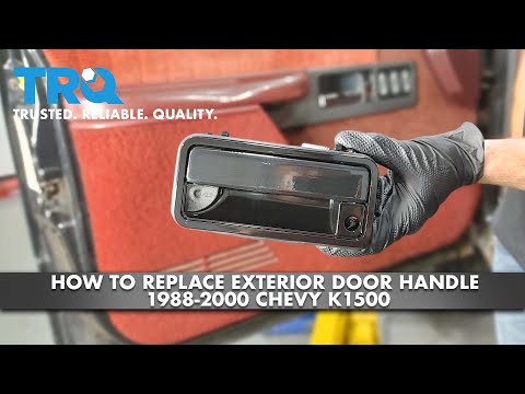 How To Replace Exterior Door Handle 1988-2000 Chevy K1500