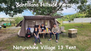 Camping: Santillana Hillside Farms Pampanga PH, Naturehike Village 13 Tent Review