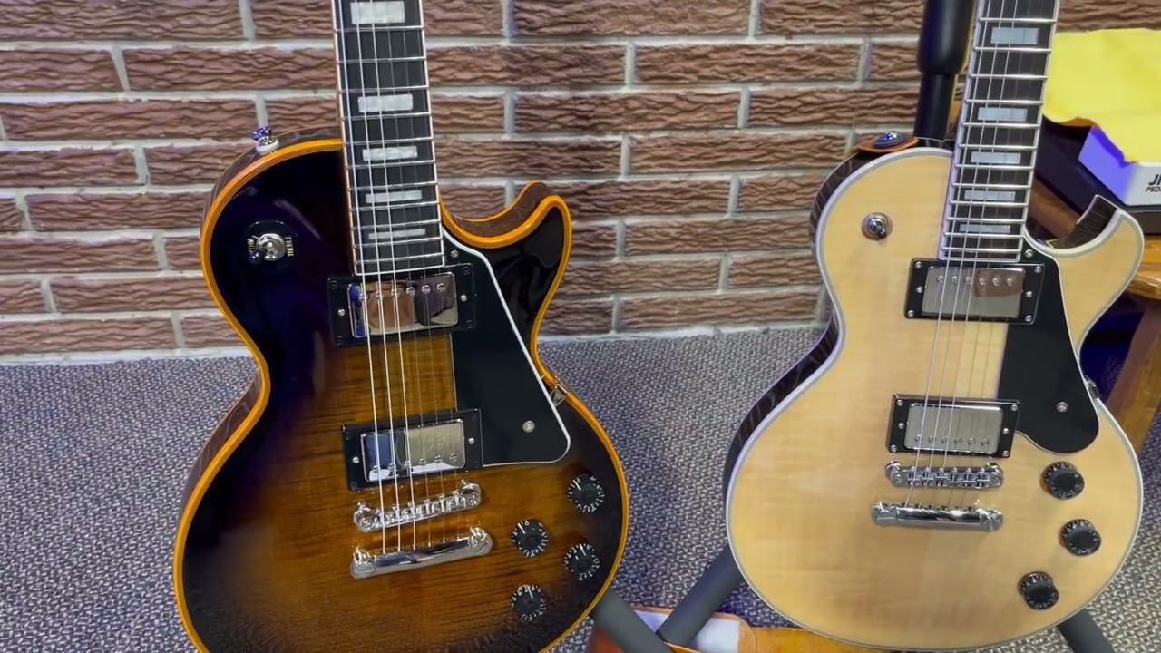 Epiphone customer comparison of Schecter solo custom 2