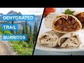 Beef &amp; Bean Burritos | Dehydrated Backpacking Recipe