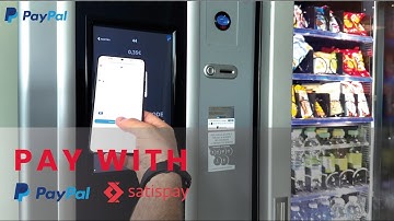 Cashless payment with FAS Vending Machine - Satispay & Paypal