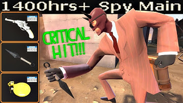 Trickstab Specialist🔸1400+ Hours Spy Main Experience (TF2 Gameplay)