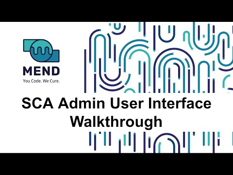 WhiteSource SCA Administration - User Interface Walkthrough