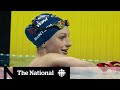 14-year-old swimmer Summer McIntosh competes for Canada in Tokyo