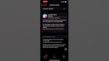 Watch OS 10.0.1 important security update for Apple Watch ⌚️ #appleupdates #applewatch