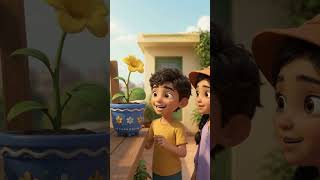 Adam’s Flower Secret 🌼 Will He Tell the Truth | Kids’ Story About Honesty