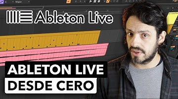 Cómo usar ABLETON LIVE desde CERO en 2025