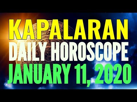 Video: Horoscope For January 11, 2020