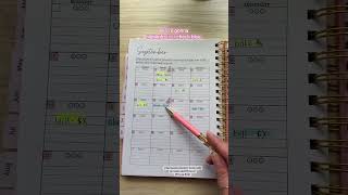 Using a calendar is going to make it sooo much easier to stay organized and not forget any bills!!