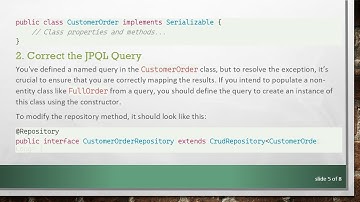 Solving Hibernate QueryException: not an entity in Spring Data JPA
