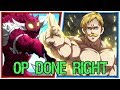 How to Introduce an Overpowered Badass - Escanor vs Galand from the Seven Deadly Sins