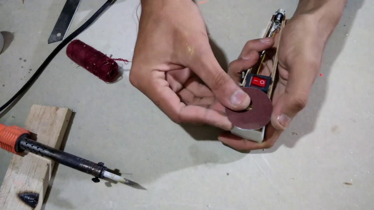 Cara Membuat Gerinda Mini Gerinda Mini Dari Dinamo - YouTube