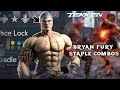 Tekken 8 bryan fury staple combos