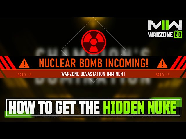 How to Get a Nuke in COD Warzone 2.0