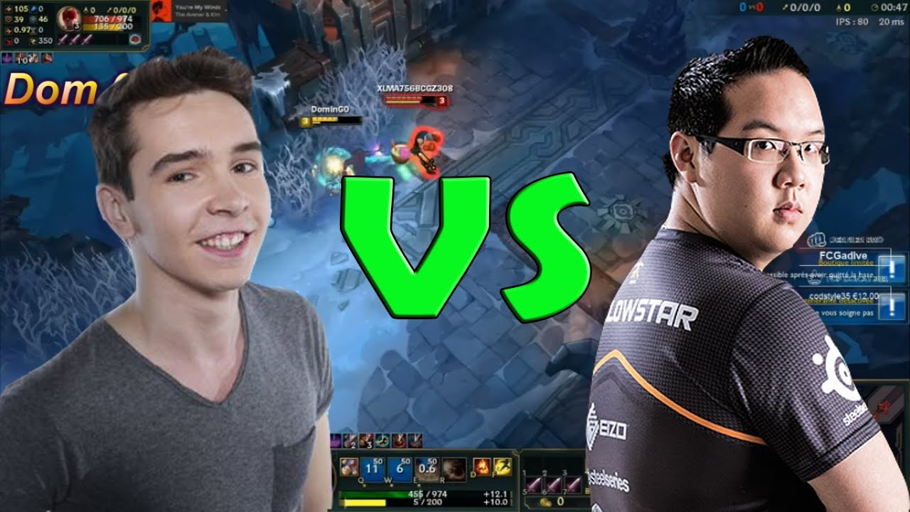 YellOwStaR vs DOminGO (League of Legends 1v1)
