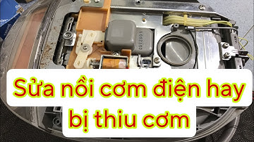 Nồi cơm điện nhật hay bị thiu cơm.
