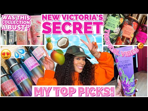REVIEWING NEW VICTORIAS SECRET COLLECTIONS! SPLASH 💦 TROPICAL 🍍🥭 INTO ...