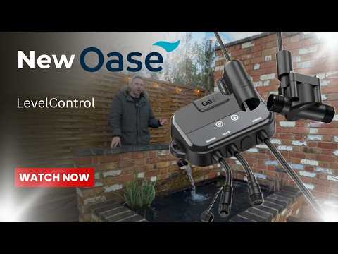 Keep your pond water level perfect! new Oase LevelControl