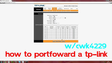 How to Port Forward TP-Link Router!
