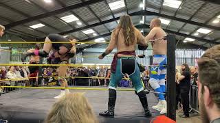 Wrestling Match at the Edinburgh Comic Con 2022, Scotland