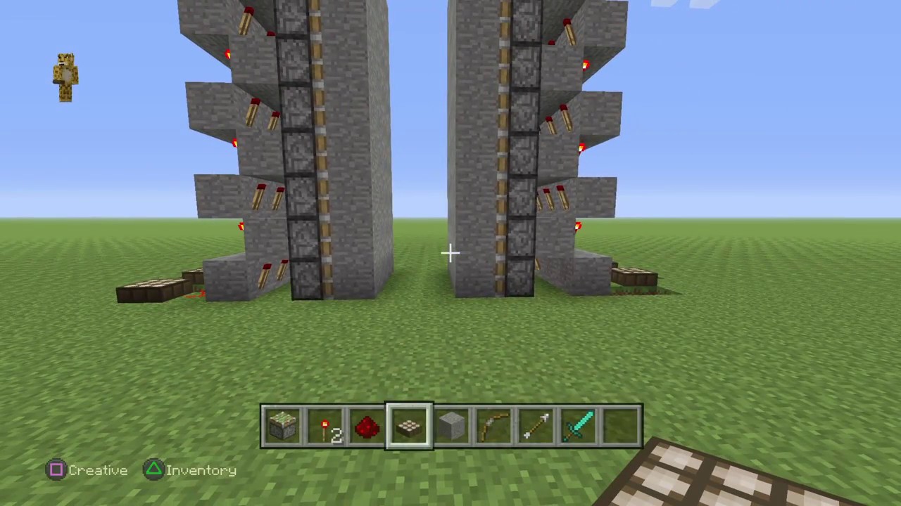 Minecraft How to build a maze runner door YouTube