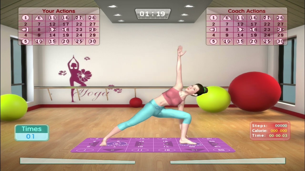 Kaximon HDMI Dance Pad Game Console: Fitness Dance Games: Yoga