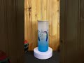 #5 - FGG Blue Tumbler with Let It Be....