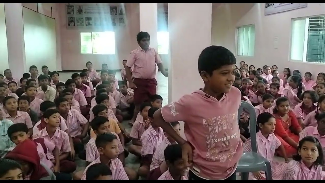 क्रीडा प्रश्नमंजुषा आनंददायी शनिवार (श्री नवनाथ हायस्कूल )