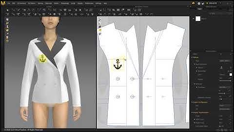 Marvelous Designer 9.5 Fabric and Accessories: Texture and Graphics