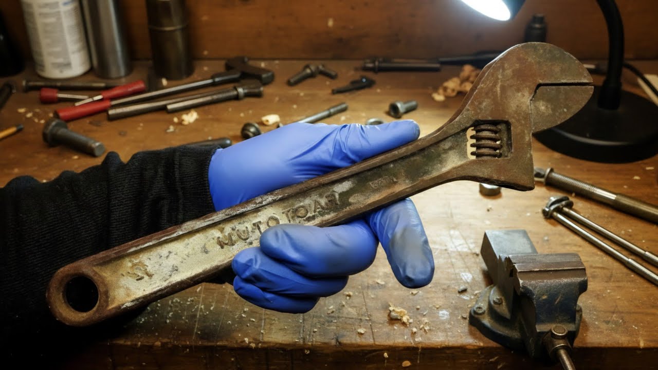 Restoration Adjustable Wrench YouTube
