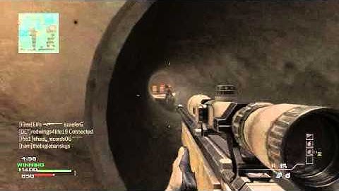 6 Kills 1 Bullet mw3