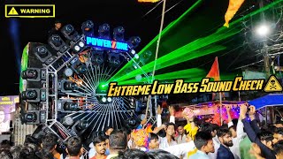 DJ POWER ZONE | ⚠️Extreme Low Bass Sound Check⚠️🔇 | HD Sound | CG04 LIVE