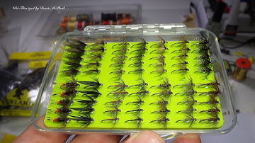 Tying a Black Snipe Traditional Soft Hackle Wet Fly tyed by Davie McPhail