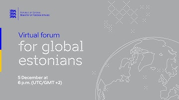 Virtual forum for global estonian. 5 December 2025