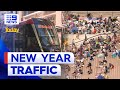 Authorities urging use of public transport for New Year’s Eve travel | 9 News Australia