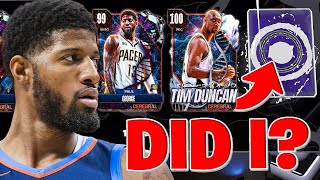 I Spent ALL My Coins Trying to Pull 100 Overall Tim Duncan