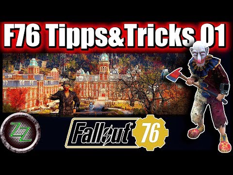 Fallout 76 İpuçları ve Püf Noktaları (Almanca, altyazılı) - 7 Yeni Başlayanlar İ