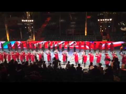 國泰花車巡遊2014－國泰航空公司彩排