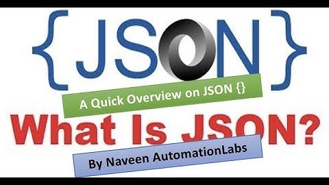 What is JSON? A Quick Overview!
