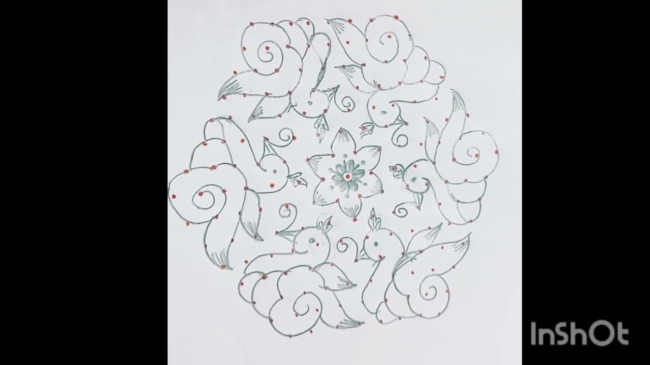 Sankranthi muggulu 🌺🌺