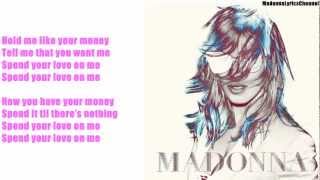 Madonna - Love Spent (Lyrics On Screen)