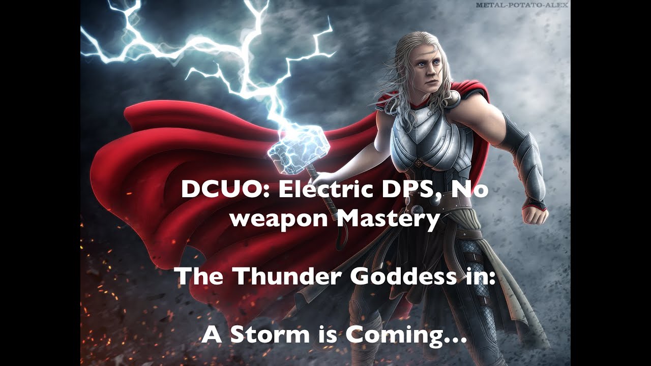 dcuo electricity dps loadout a storm is coming youtube