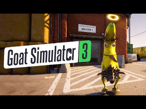 Видео: БАНАНОВЫЙ РАЙ: Goat Simulator 3 #3