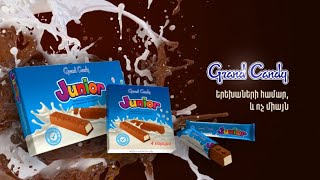 Grand Candy - Junior - Milk Chocolate Գրանդ Քենդի - Ջունիոր - Կաթնային Շոկոլադ, 2021