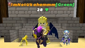 I Met This Youtuber in Bedwars!! (Blockman Go)