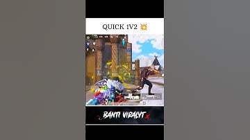 The Quick 1v2 🤯#bgmi #bgmishorts #shorts #pubg #gaming