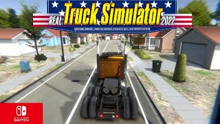 Real Truck Simulator USA 2022 Nintendo switch gameplay screenshot 5