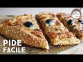 la Pide / Pourquoi n'ai-je pas essayer cette recette avant 😋 بيتزا تركية بعجين راايع